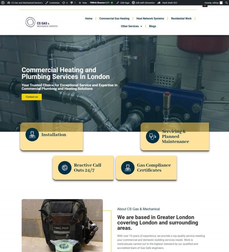 CS Gas and Mechanical CS Gas and Mechanical